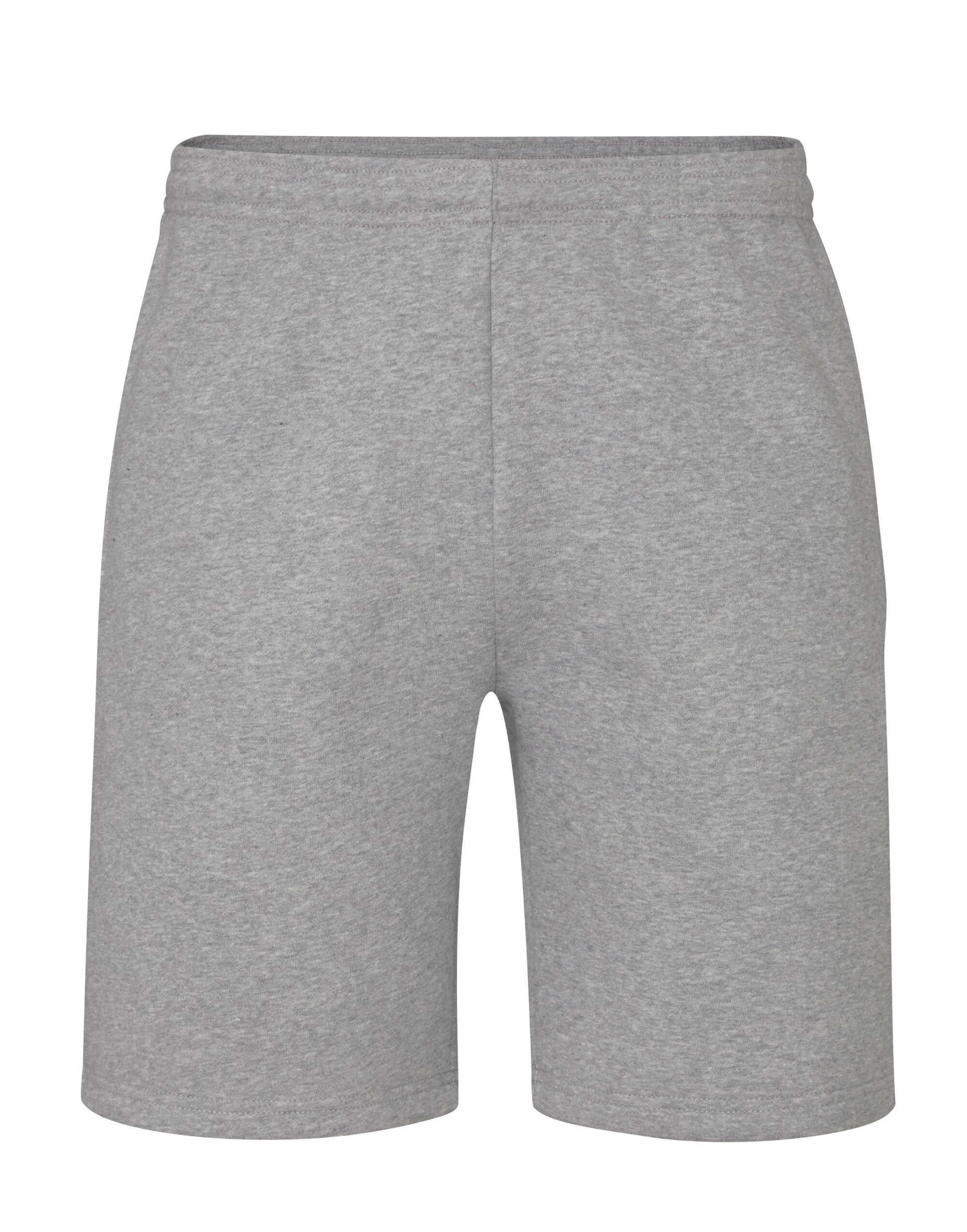 Unisex Essential Organic Shorts - Heather Grey Melange