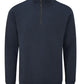 Unisex Organic 1/4 Zip Sweat - Navy