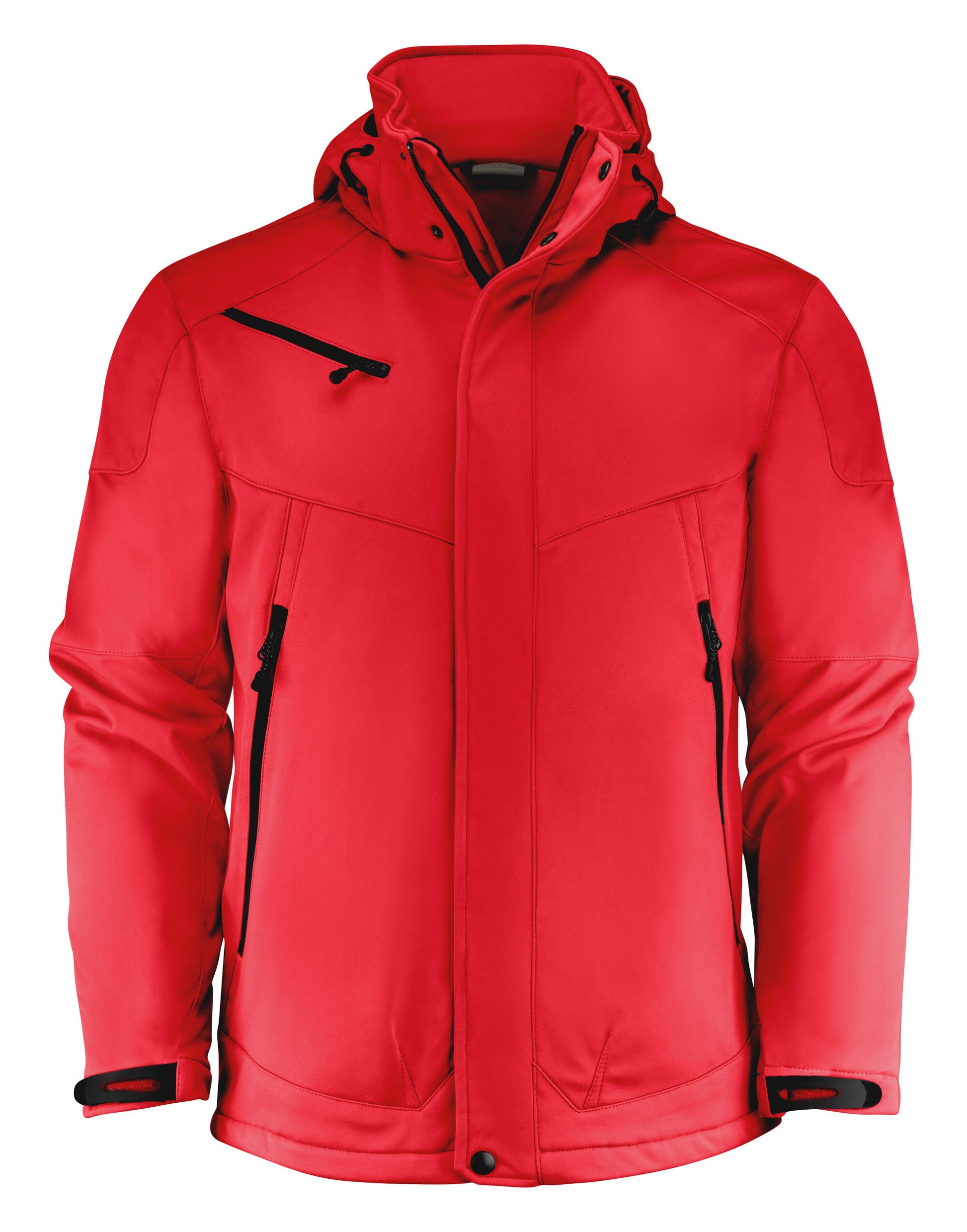 Skeleton Softshell Jacket - Red