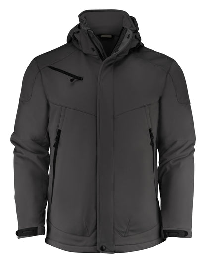 Skeleton Softshell Jacket - Black