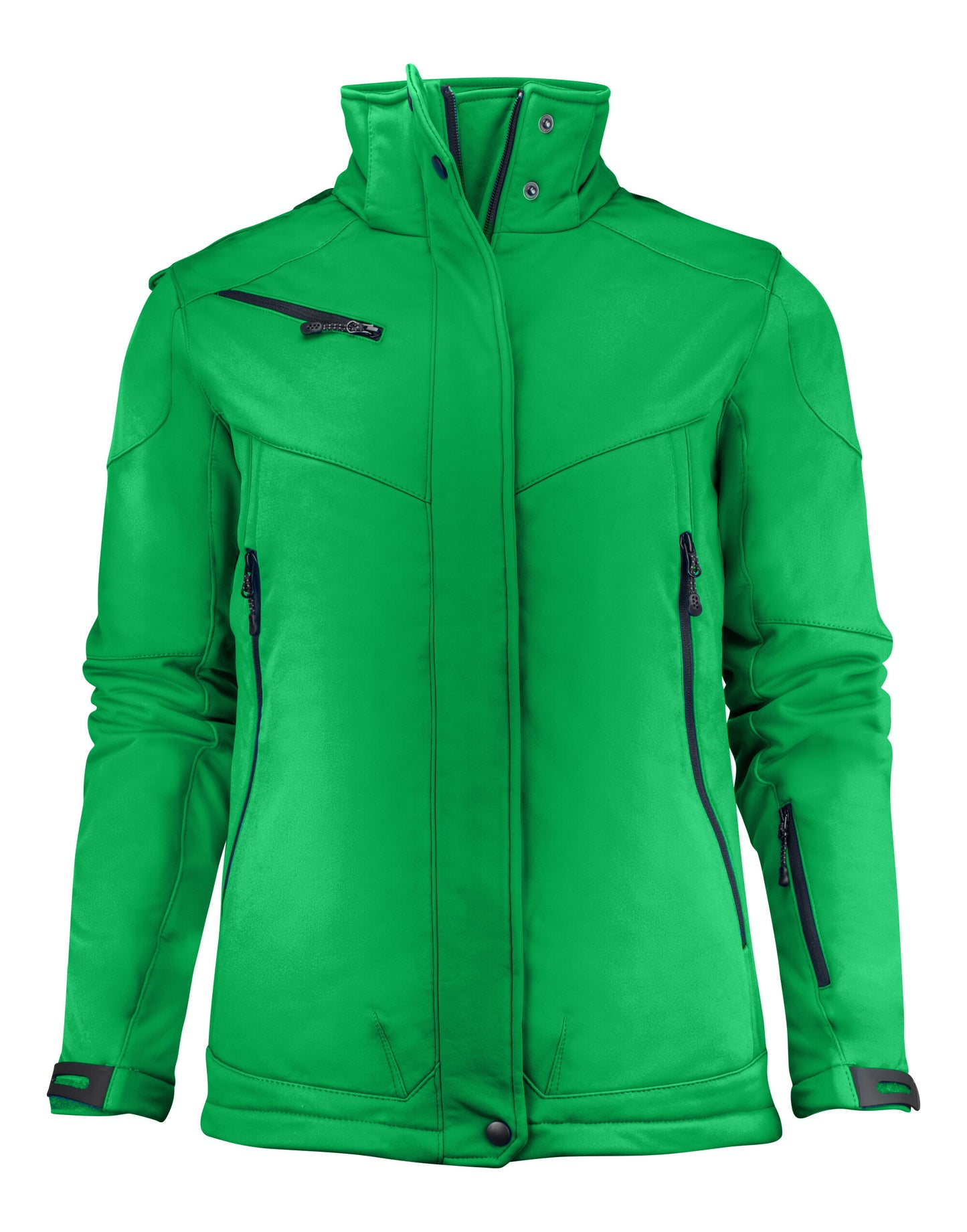 Ladies Skeleton Softshell Jacket - Fresh Green