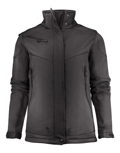 Ladies Skeleton Softshell Jacket - Black