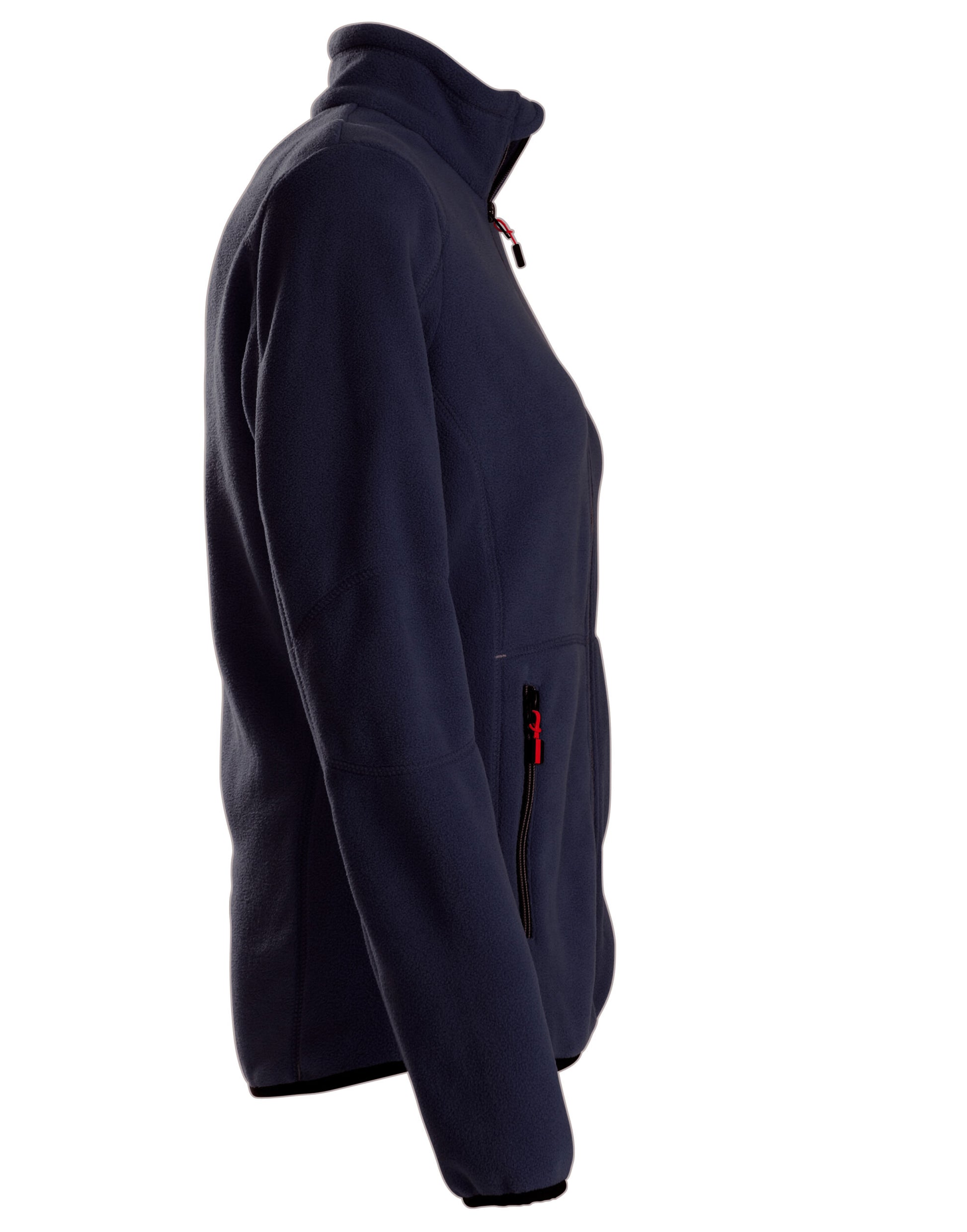 Ladies Speedway Fleece Jacket - Navy
