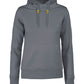 Ladies Fastpitch Hooded Sweatshirt - Steel Grey