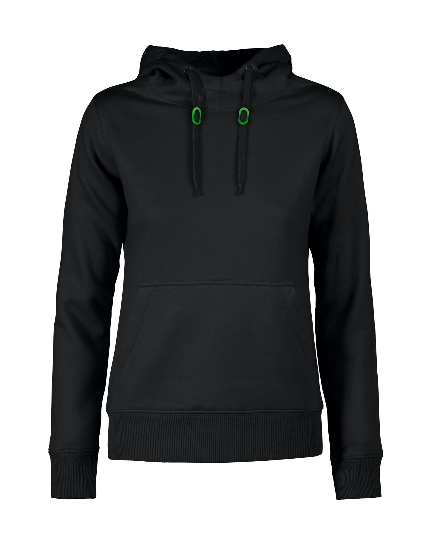 Ladies Fastpitch Hooded Sweatshirt - Black