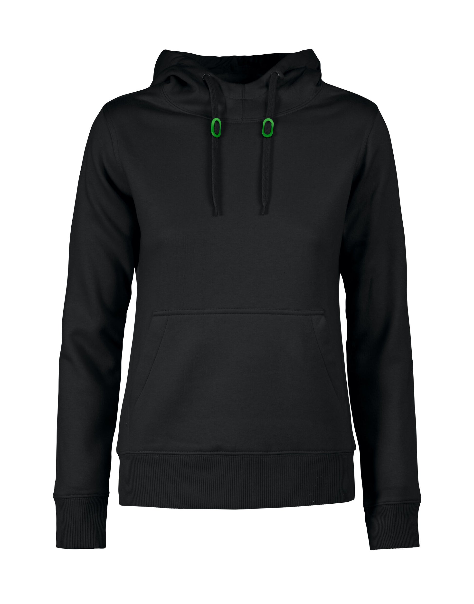 Ladies Fastpitch Hooded Sweatshirt - Black