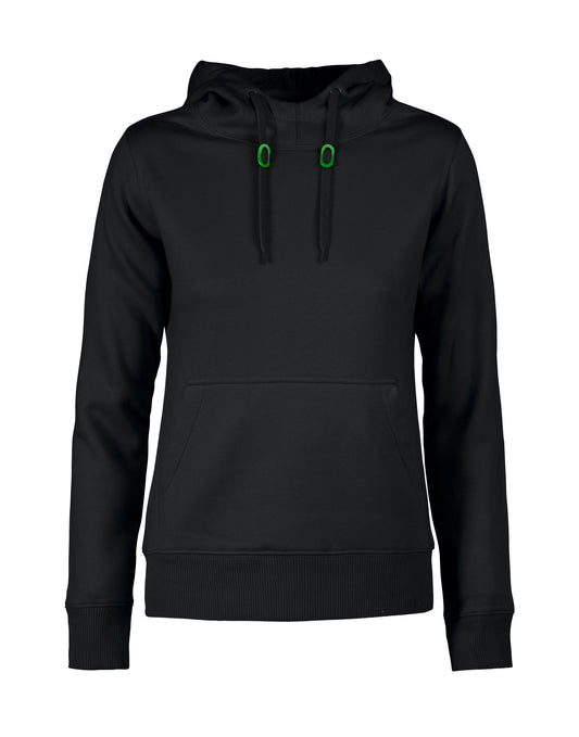 Ladies Fastpitch Hooded Sweatshirt - Black