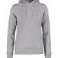 Ladies Fastpitch Hooded Sweatshirt - Grey Melange