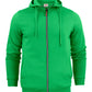 Mens Full Zip Hoodie - Fresh Green