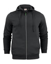 Mens Full Zip Hoodie - Black