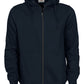 Mens Full Zip Hoodie - Dark Navy