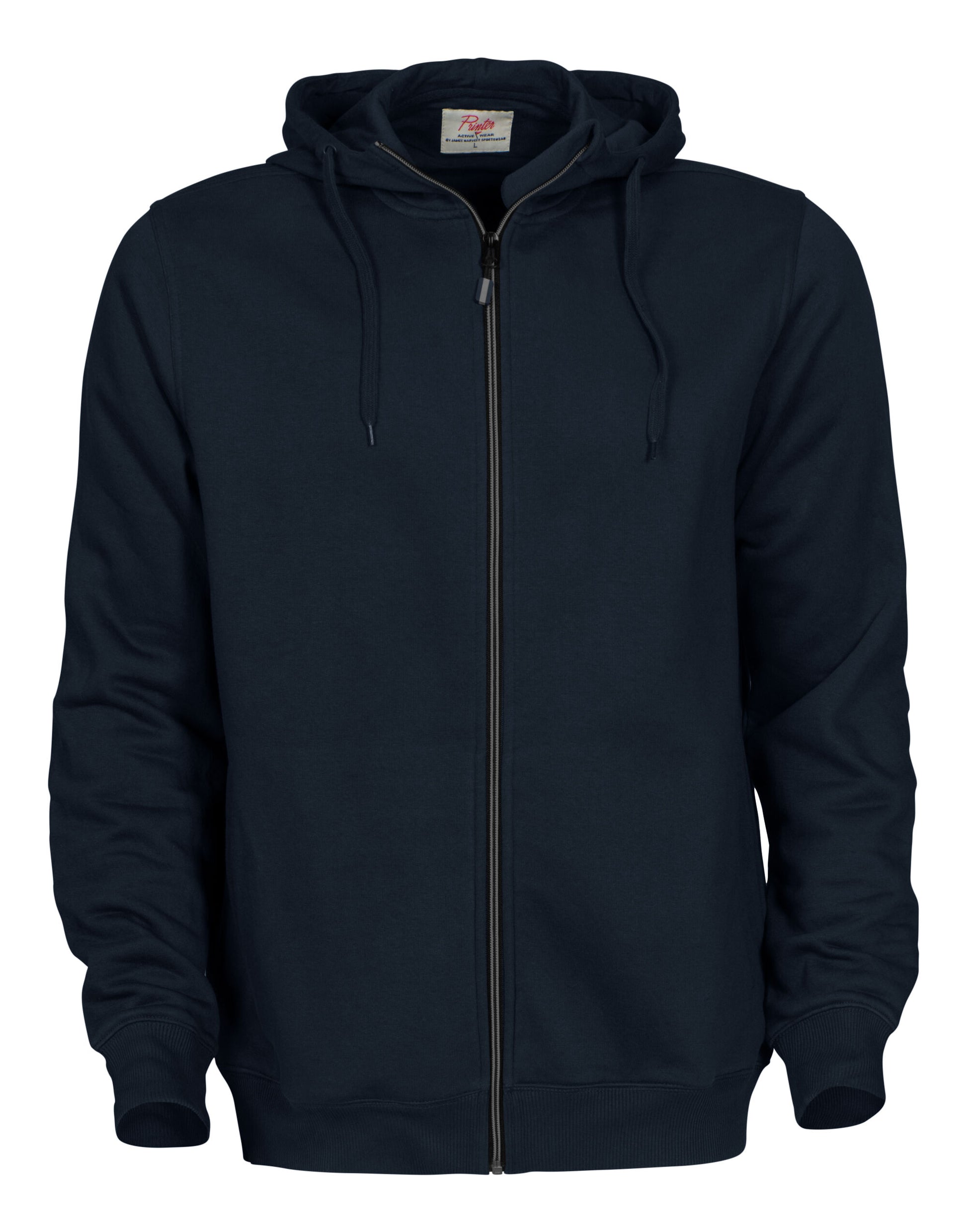 Mens Full Zip Hoodie - Dark Navy