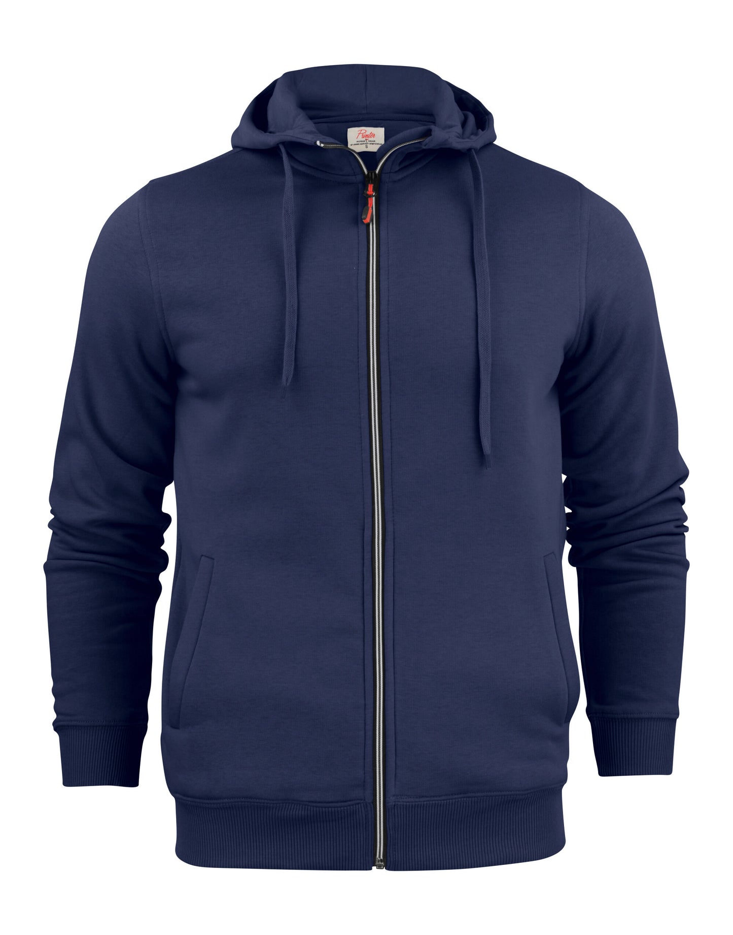 Mens Full Zip Hoodie - Navy