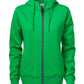 Ladies Overhead Full Zip Hoody - Fresh Green