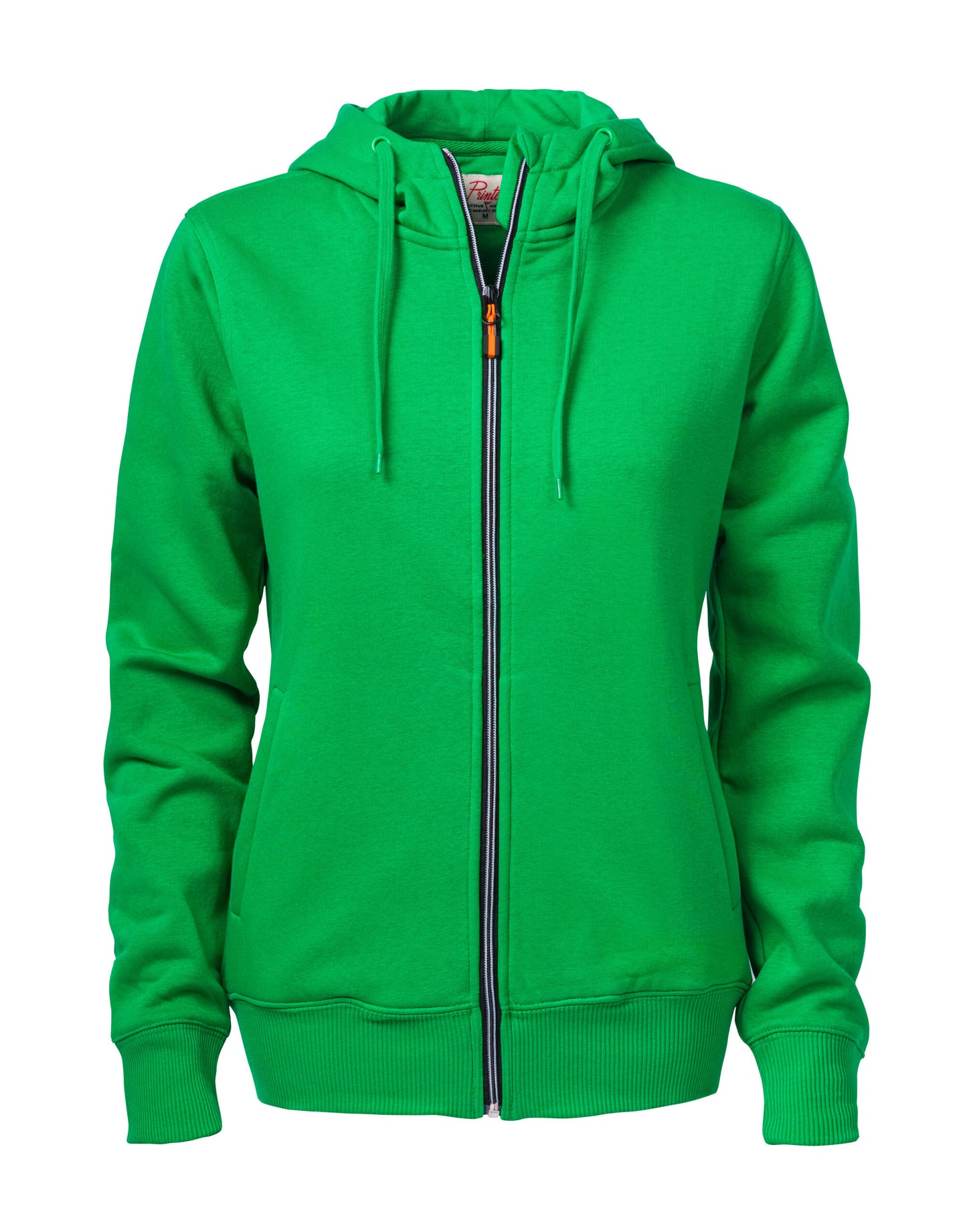 Ladies Overhead Full Zip Hoody - Fresh Green