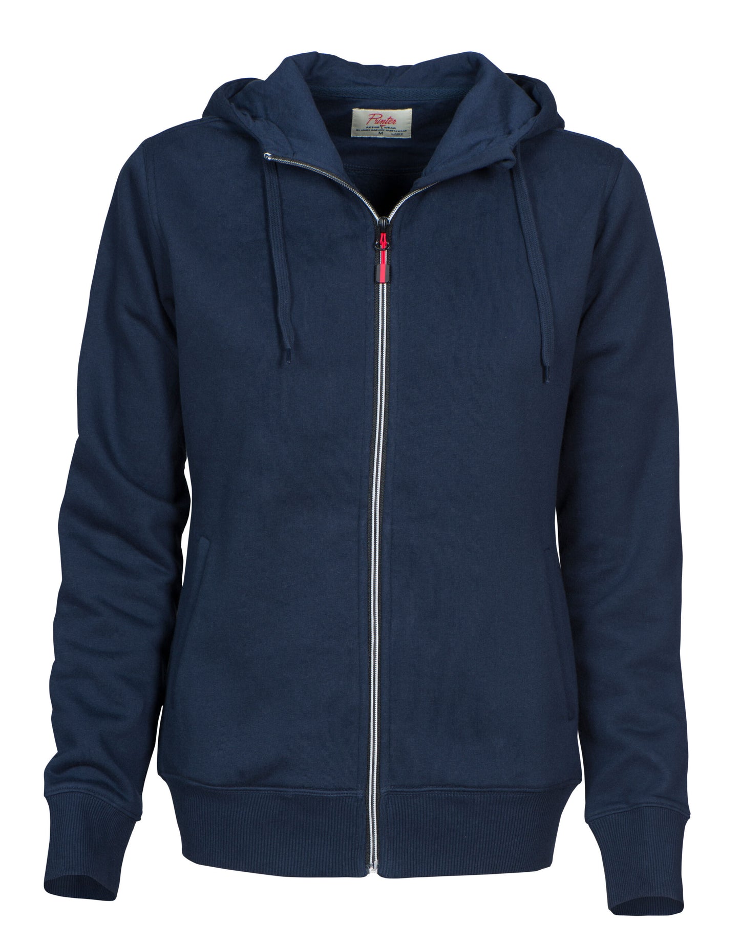 Ladies Overhead Full Zip Hoody - Navy