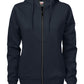 Ladies Overhead Full Zip Hoody - Dark Navy