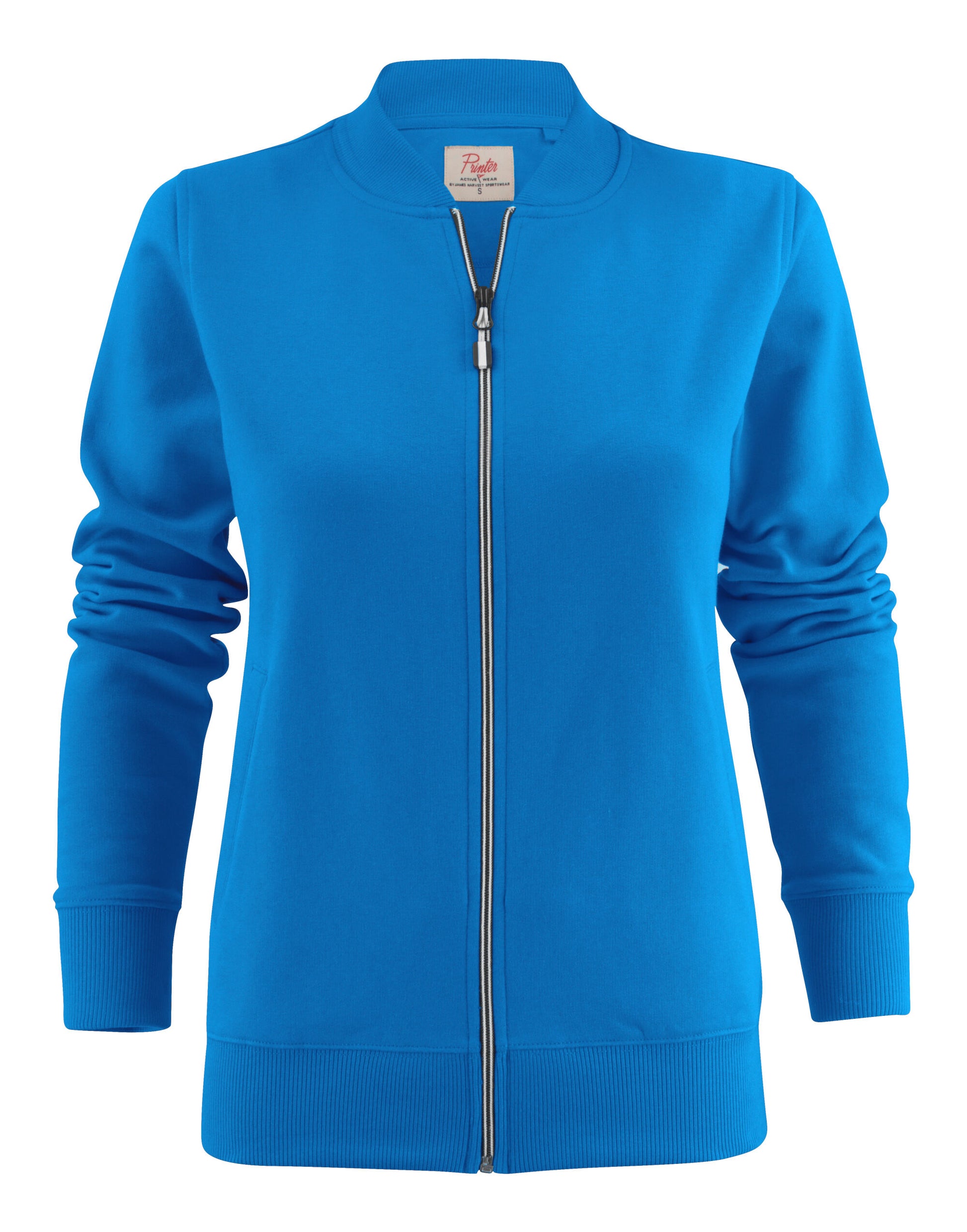 Ladies Javelin Full Zip Sweatshirt - Ocean Blue