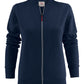 Ladies Javelin Full Zip Sweatshirt - Navy