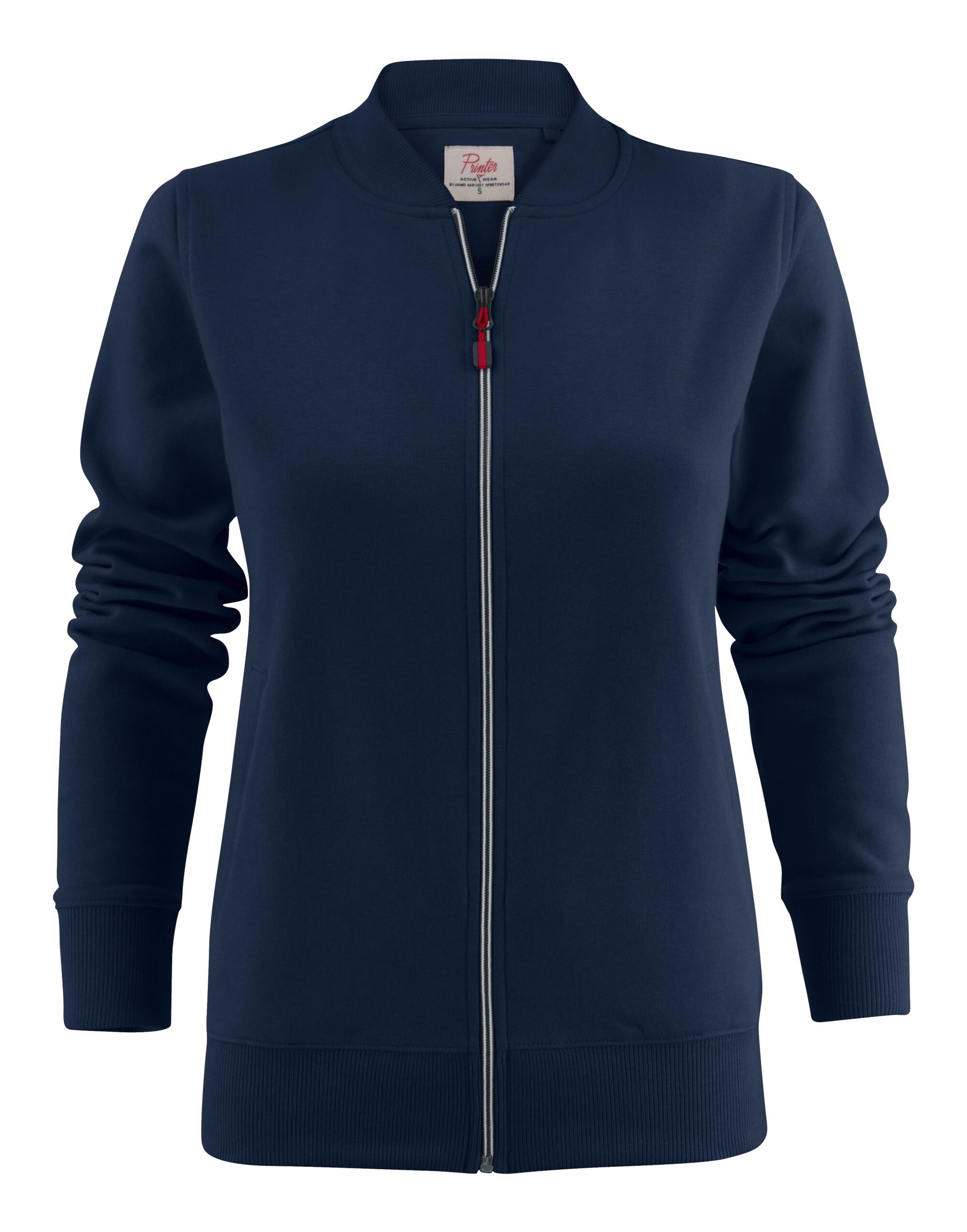 Ladies Javelin Full Zip Sweatshirt - Navy