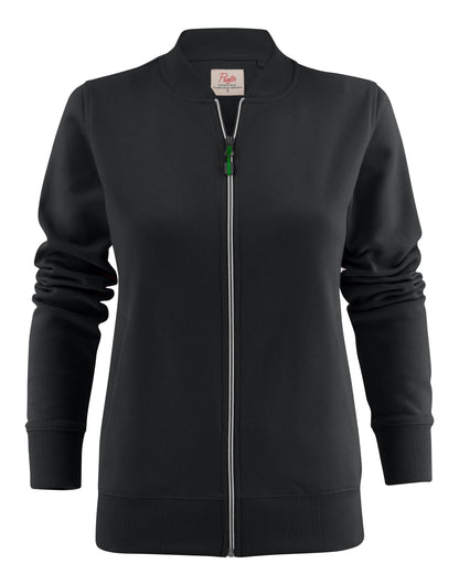 Ladies Javelin Full Zip Sweatshirt - Black