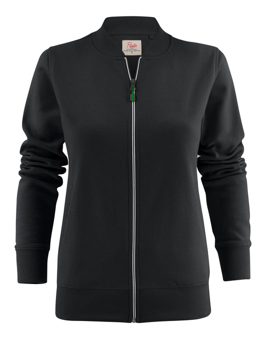 Ladies Javelin Full Zip Sweatshirt - Black