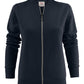 Ladies Javelin Full Zip Sweatshirt - Dark Navy