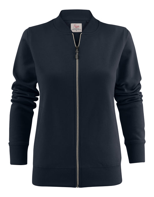 Ladies Javelin Full Zip Sweatshirt - Dark Navy