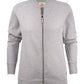 Ladies Javelin Full Zip Sweatshirt - Grey Melange