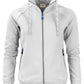 Ladies Jog Full Zip Sweatshirt - White
