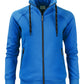 Ladies Jog Full Zip Sweatshirt - Ocean Blue