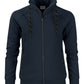 Ladies Jog Full Zip Sweatshirt - Dark Navy