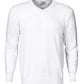 Forehand Knitted V Neck Sweater - White