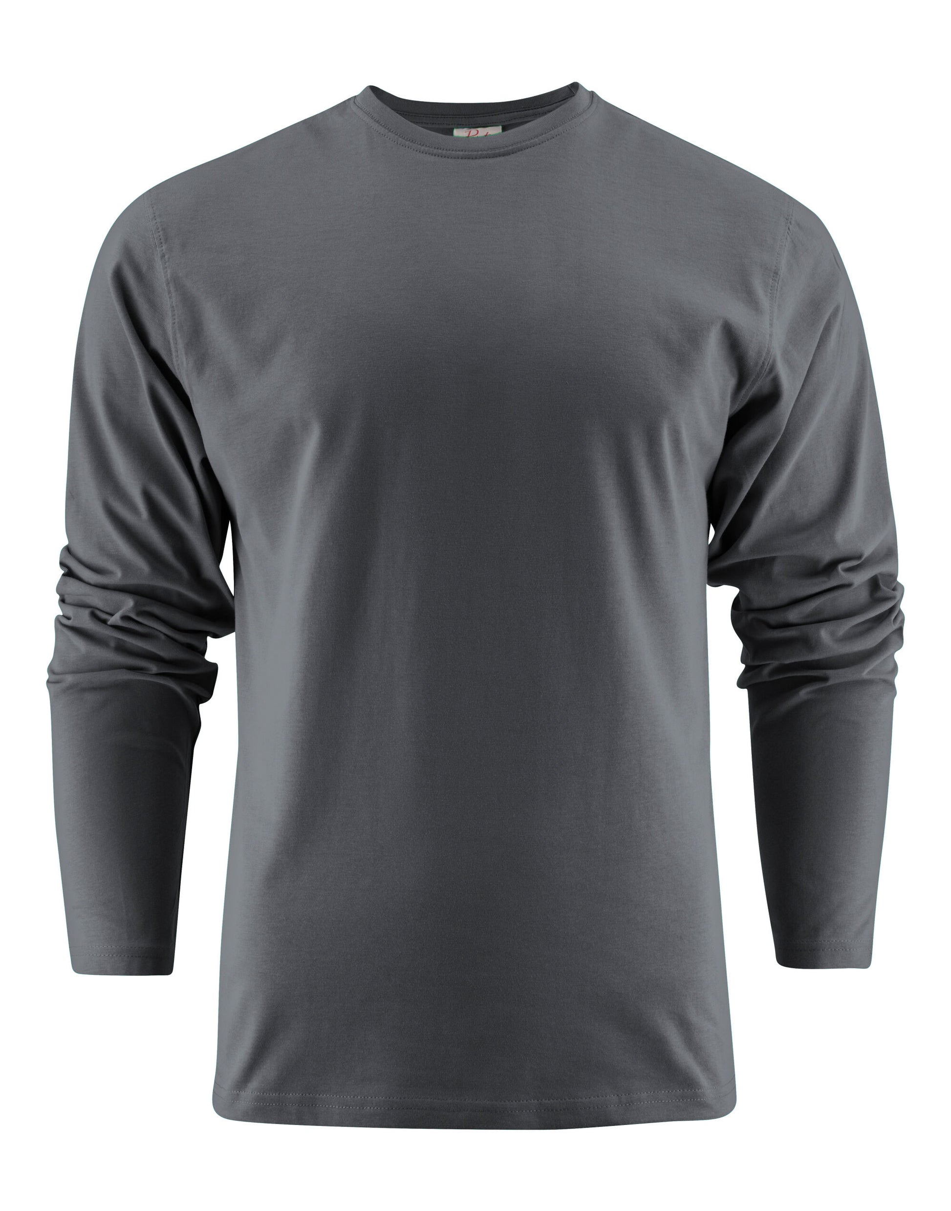 Heavy Long Sleeve T-Shirt - Steel Grey