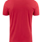 Heavy V-Neck T-Shirt - Red