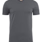 Heavy V-Neck T-Shirt - Steel Grey
