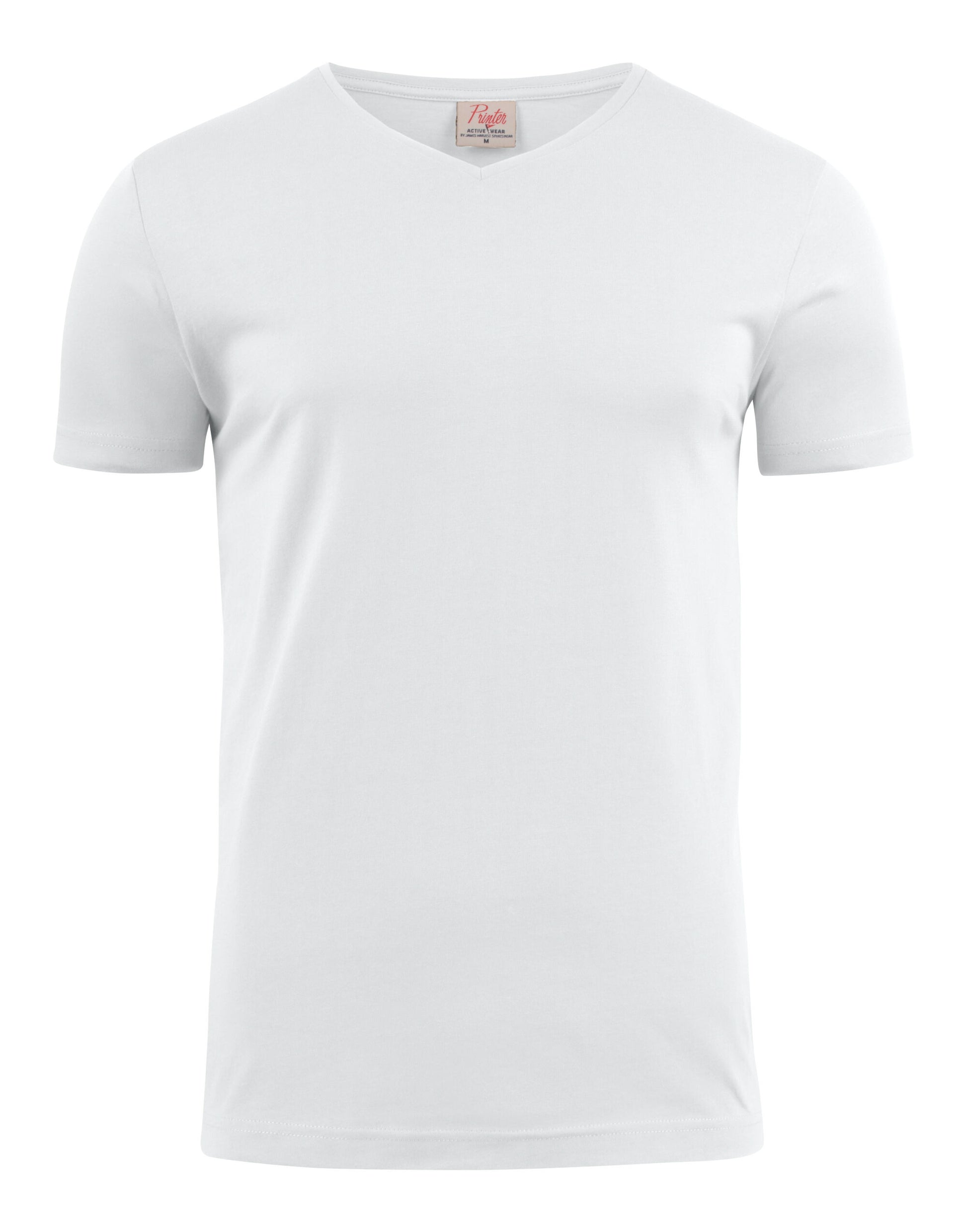 Heavy V-Neck T-Shirt - White