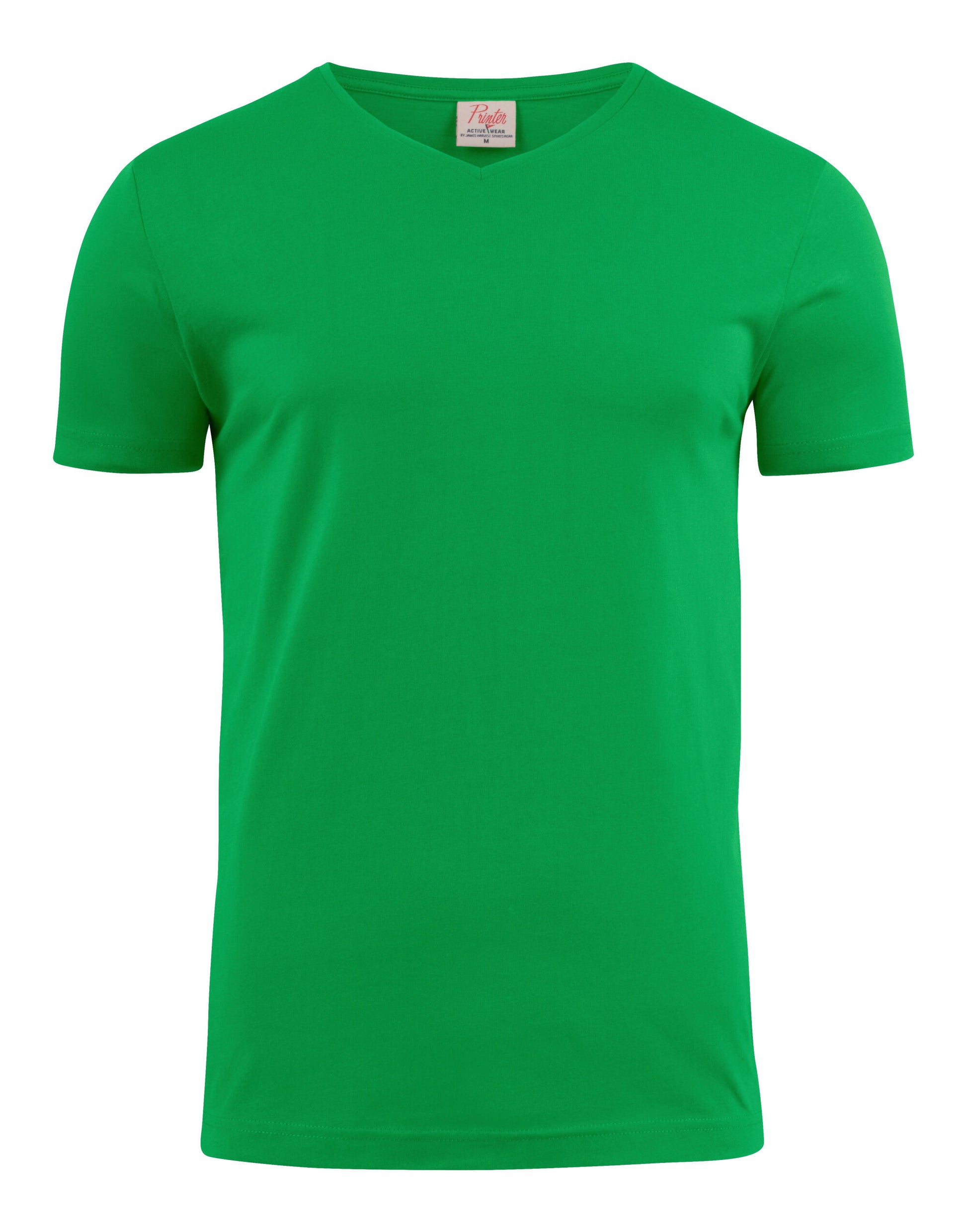 Heavy V-Neck T-Shirt - Fresh Green