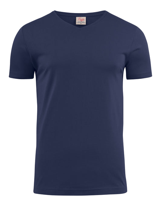 Heavy V-Neck T-Shirt - Dark Navy