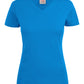 Ladies Heavy V-Neck T-Shirt - Ocean Blue