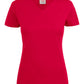 Ladies Heavy V-Neck T-Shirt - Red