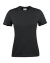 Ladies Heavier Pro T-Shirt - Black