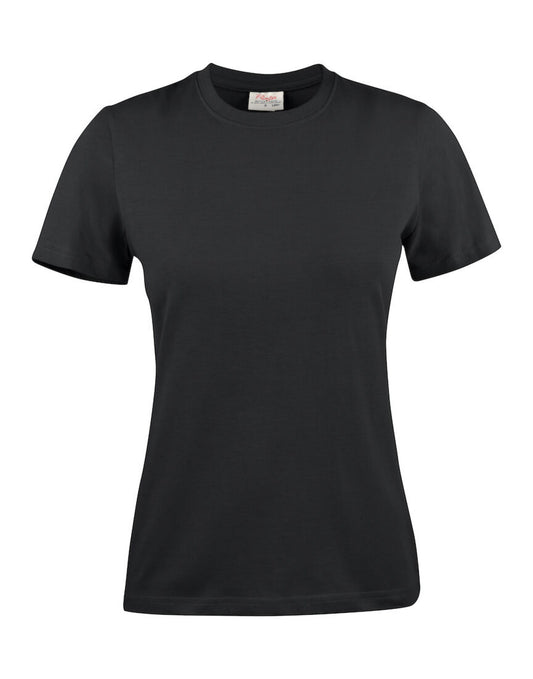 Ladies Heavier Pro T-Shirt - Black