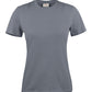 Ladies Heavier Pro T-Shirt - Steel Grey