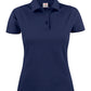 Ladies Surf Pique Polo - Navy
