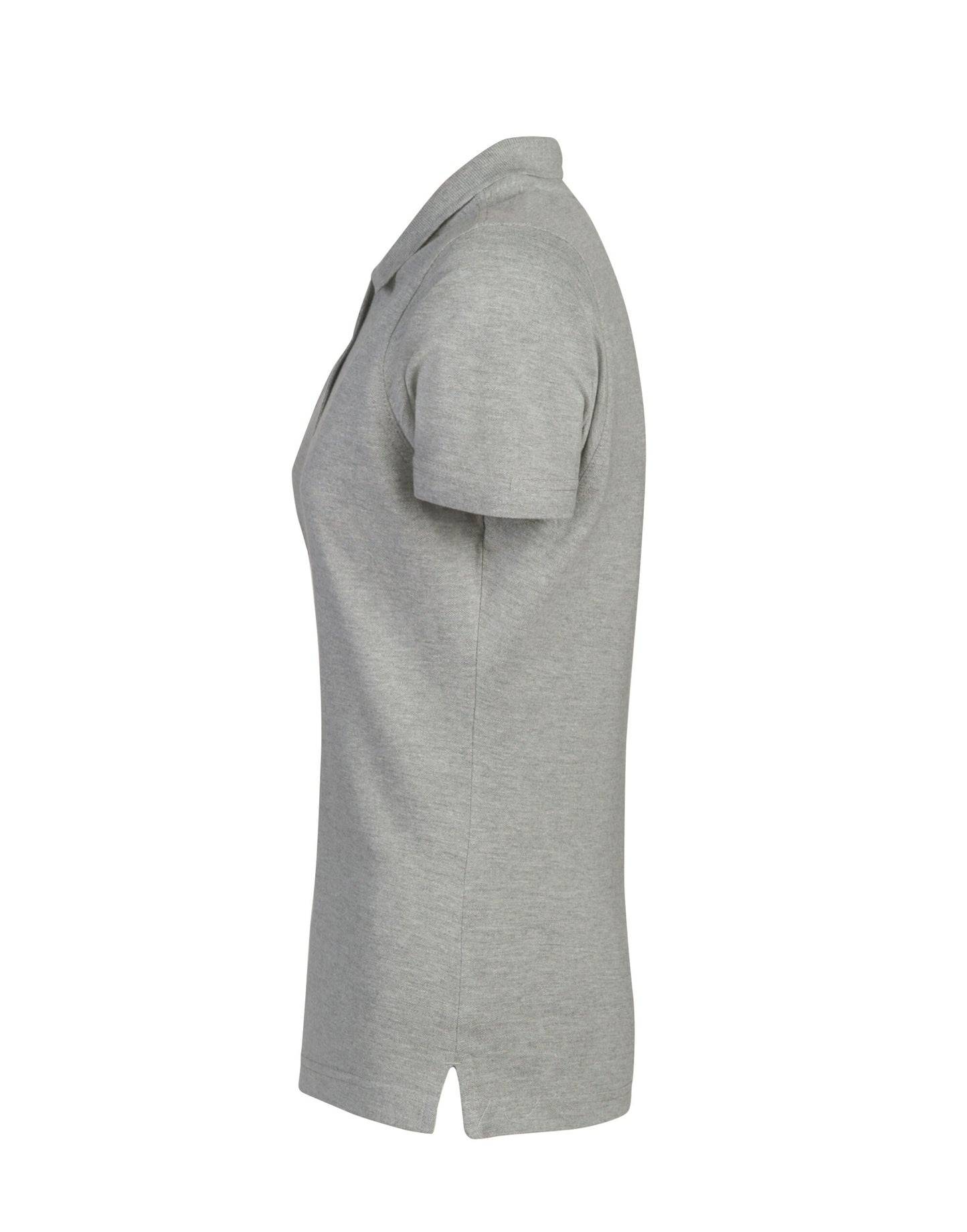 Ladies Surf Pique Polo - Grey Melange
