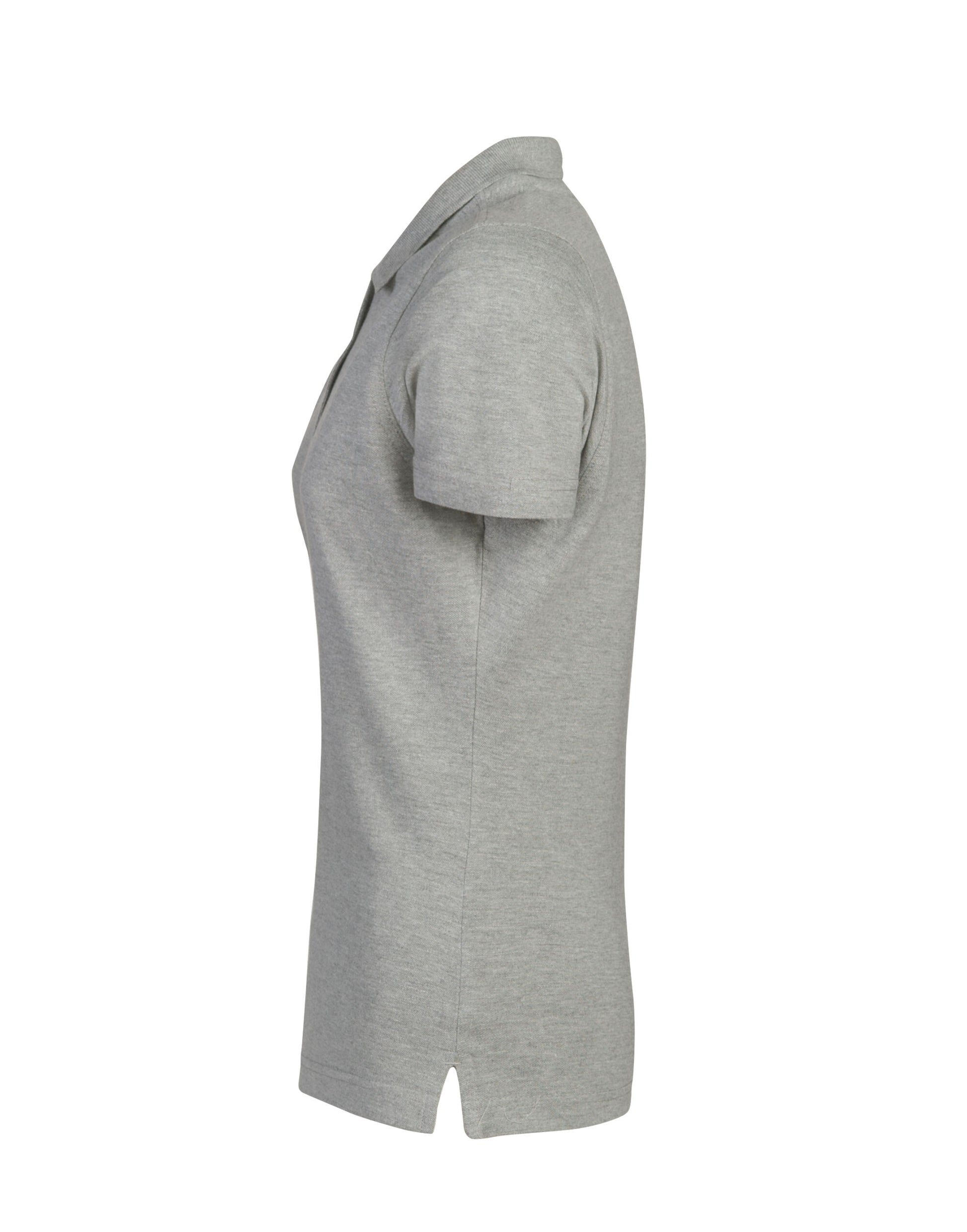 Ladies Surf Pique Polo - Grey Melange