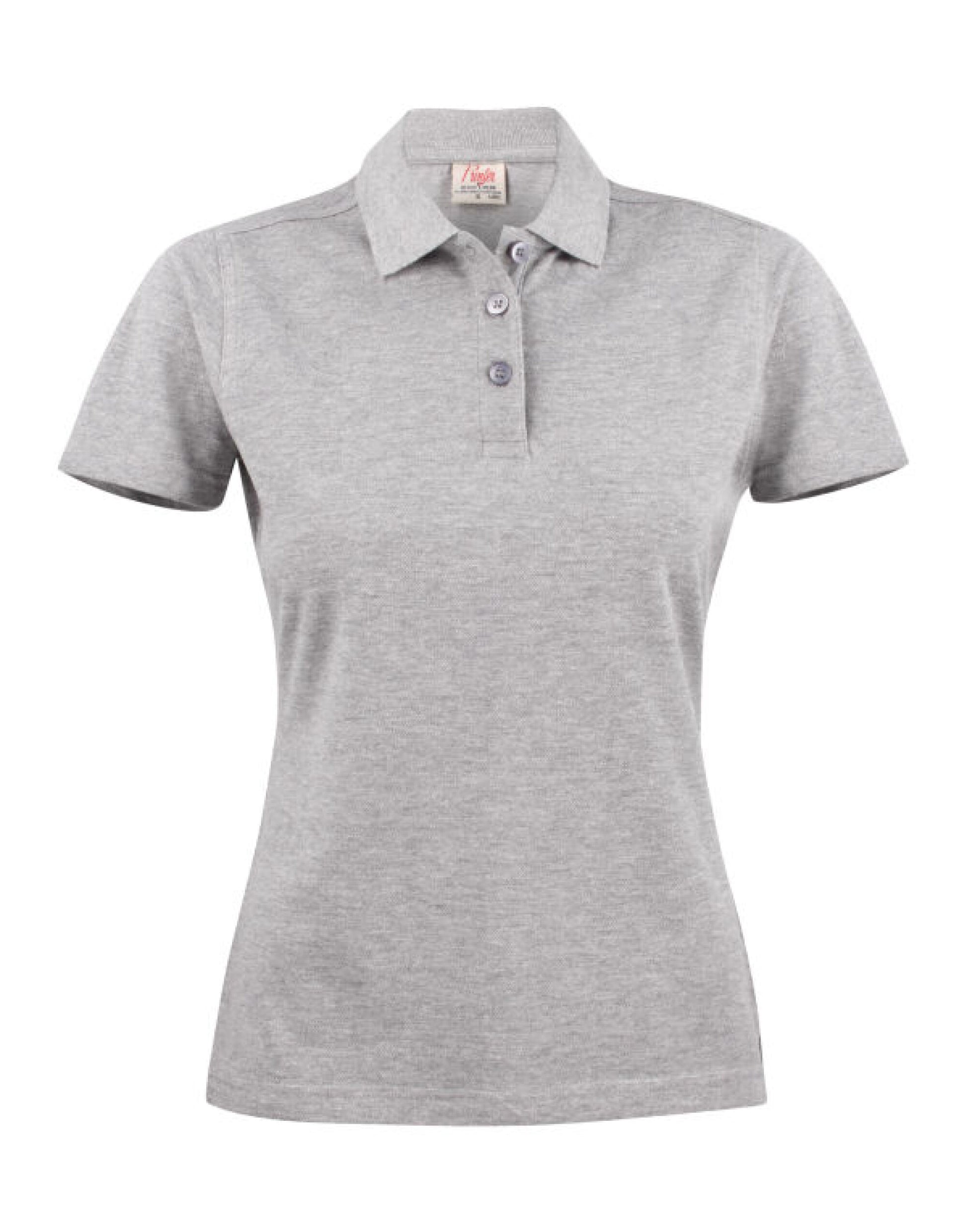 Ladies Surf Pique Polo - Grey