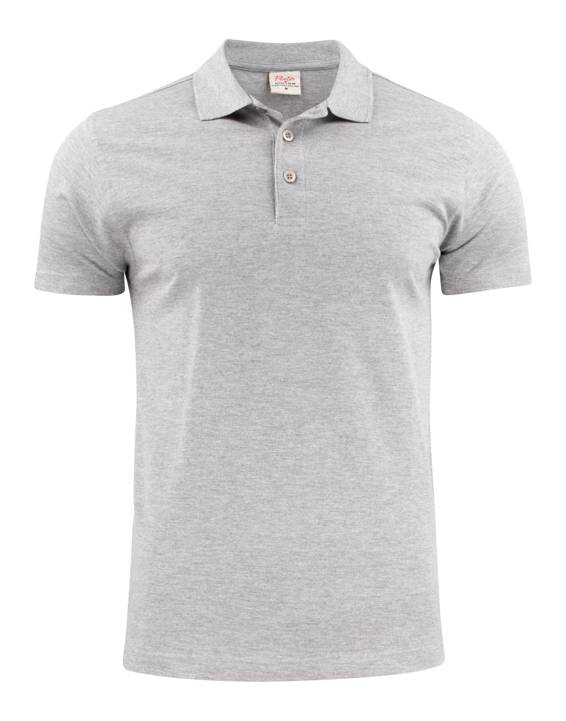 Mens Surf RSX Pique Polo - Grey Melange