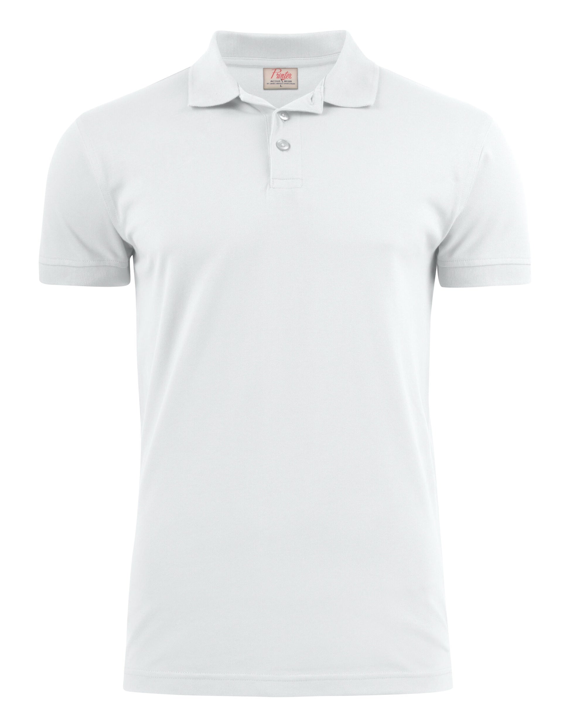 Surf Stretch Polo - White